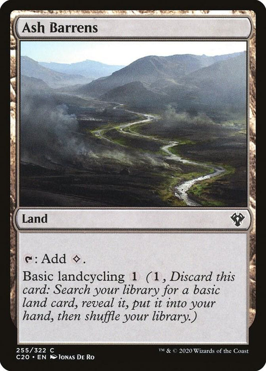 Ash Barrens [Commander 2020] 255