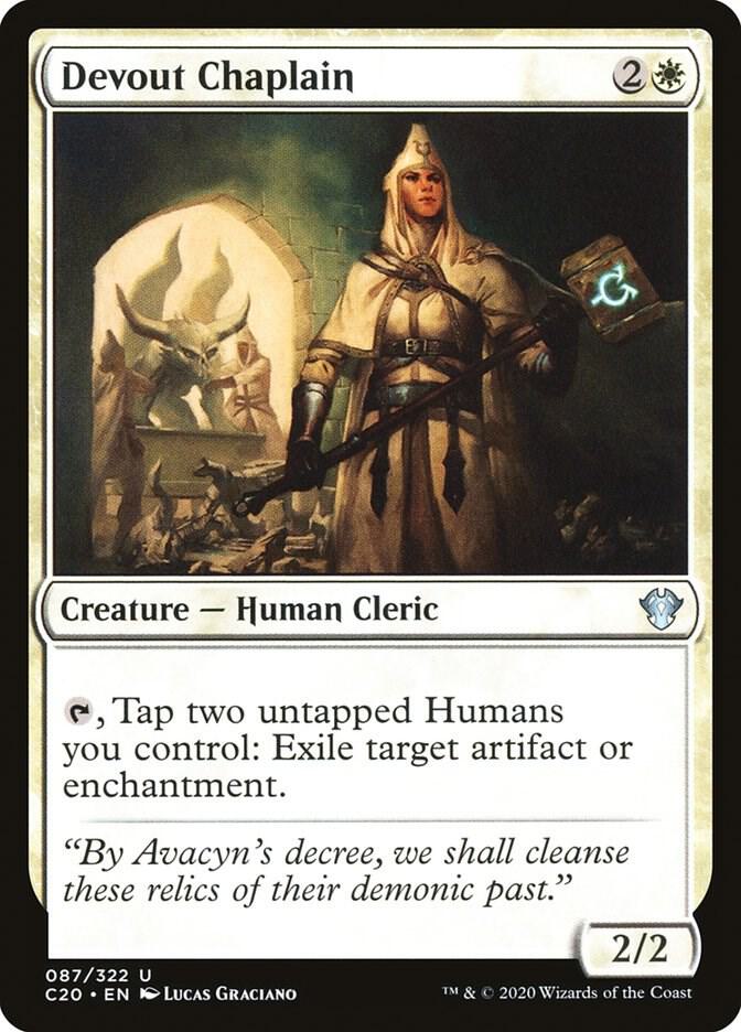 Devout Chaplain [Commander 2020] 87