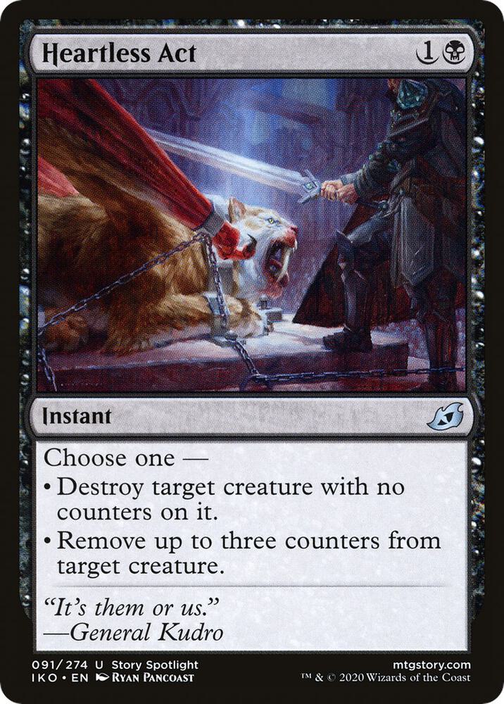 Heartless Act [Ikoria: Lair of Behemoths] 91
