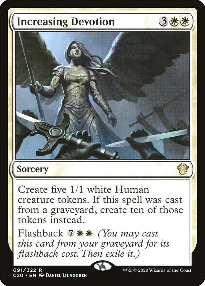 Increasing Devotion [Commander 2020] 91