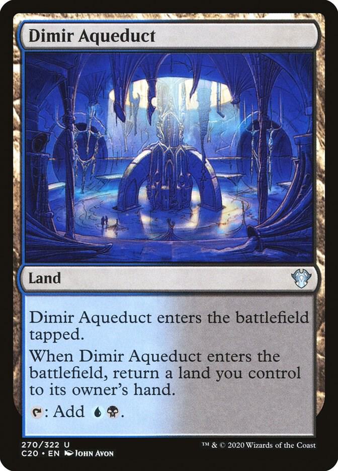 Dimir Aqueduct [Commander 2020] 270