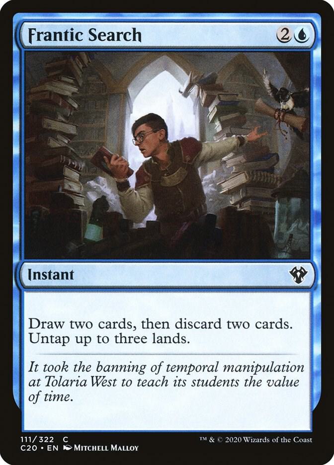 Frantic Search [Commander 2020] 111