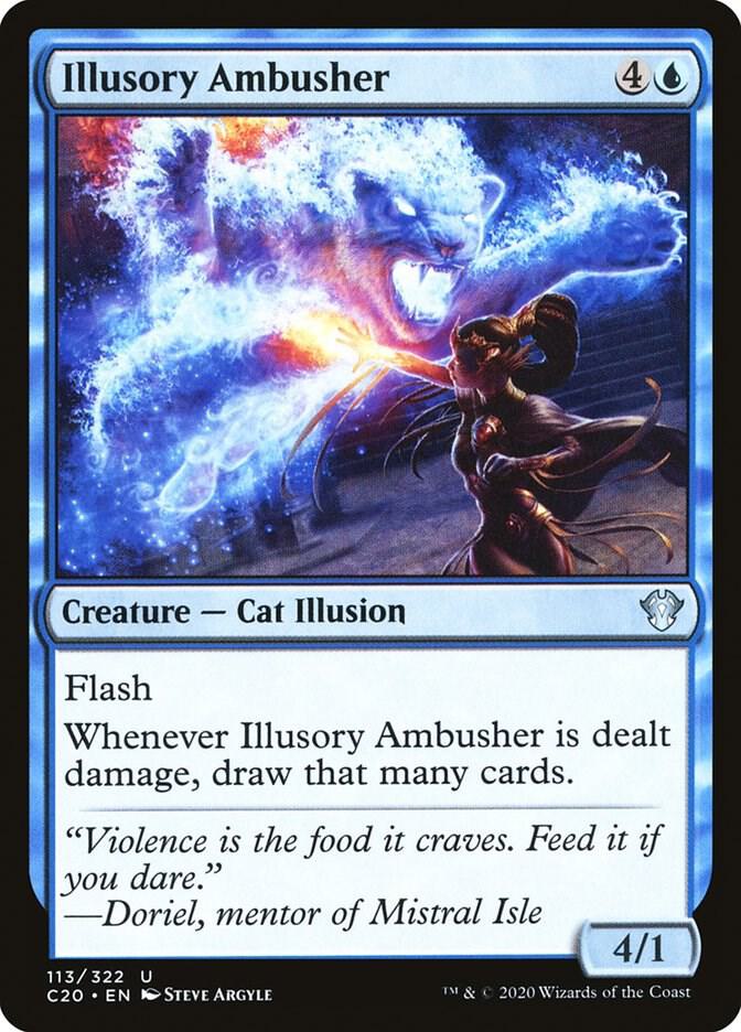 Illusory Ambusher [Commander 2020] 113