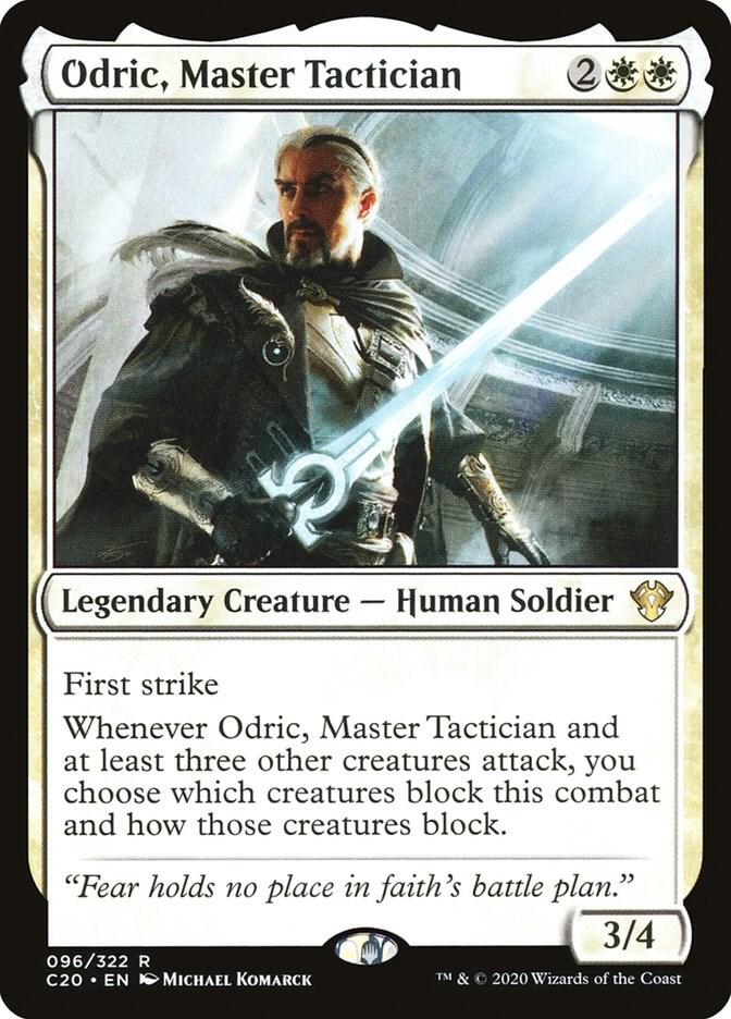 Odric, Master Tactician [Commander 2020] 96