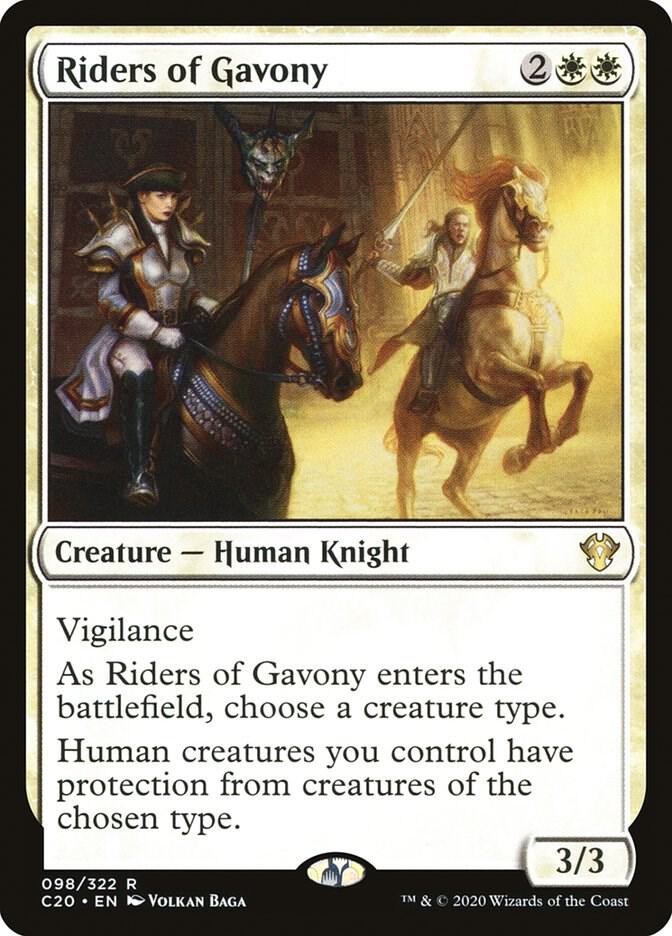 Riders of Gavony [Commander 2020] 98