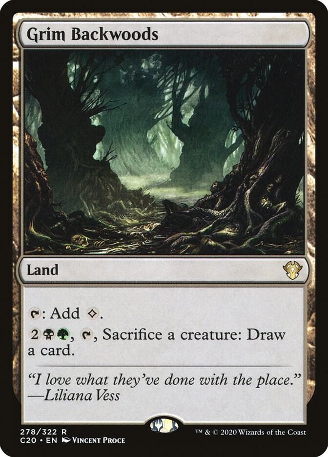 Grim Backwoods [Commander 2020] 278