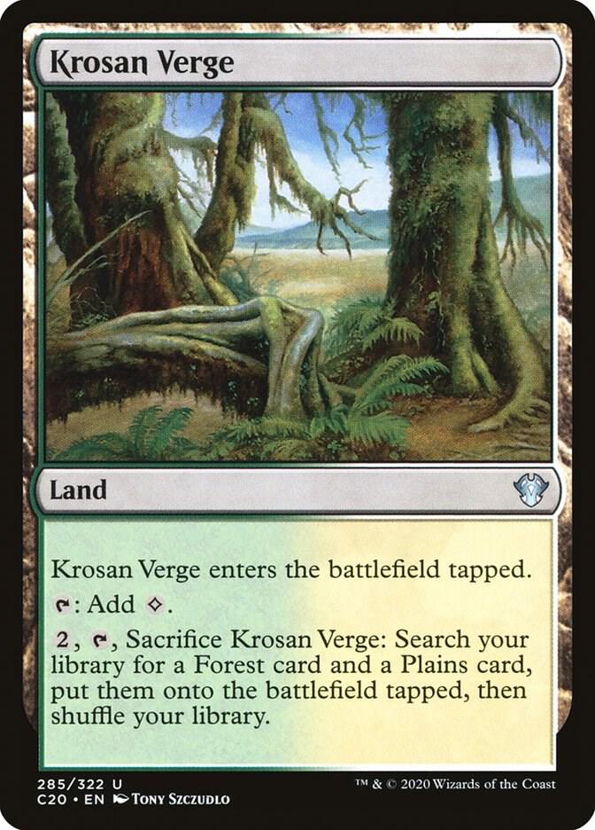 Krosan Verge [Commander 2020] 285