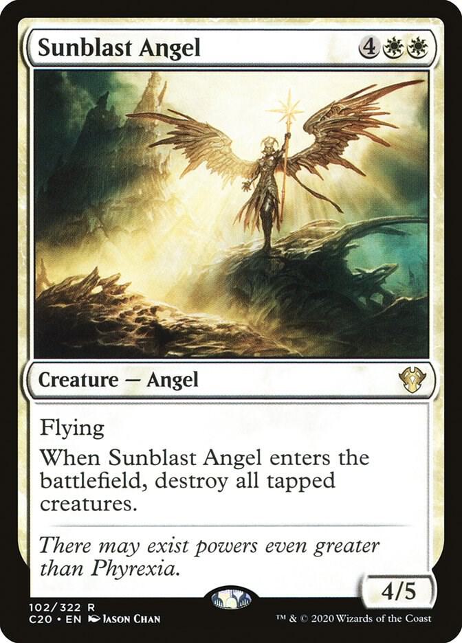 Sunblast Angel [Commander 2020] 102