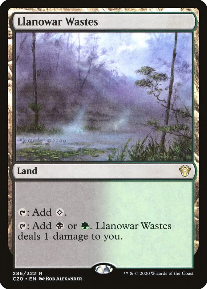 Llanowar Wastes [Commander 2020] 286