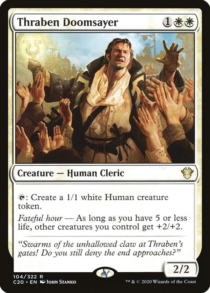 Thraben Doomsayer [Commander 2020] 104