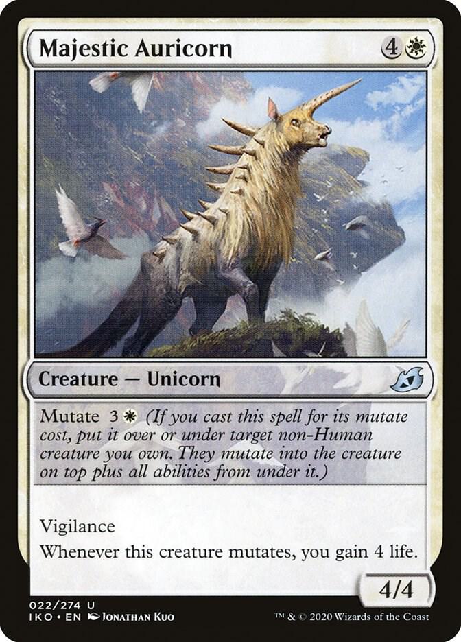 Majestic Auricorn [Ikoria: Lair of Behemoths] 22