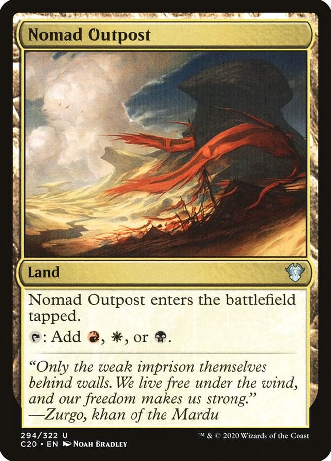 Nomad Outpost [Commander 2020] 294