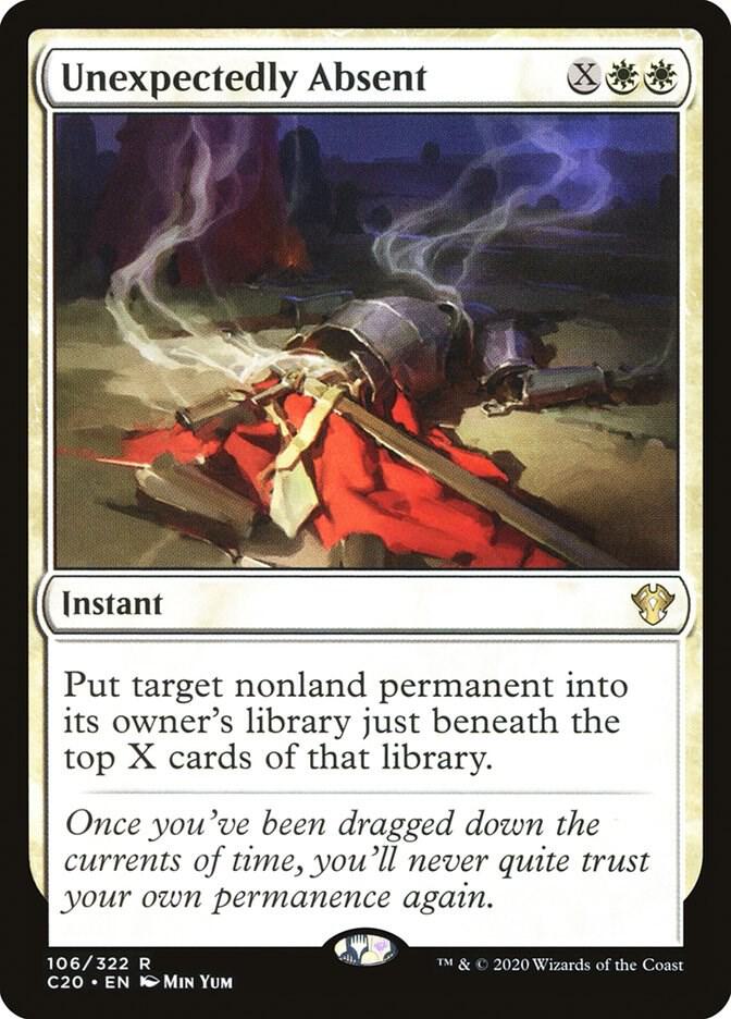 Unexpectedly Absent [Commander 2020] 106