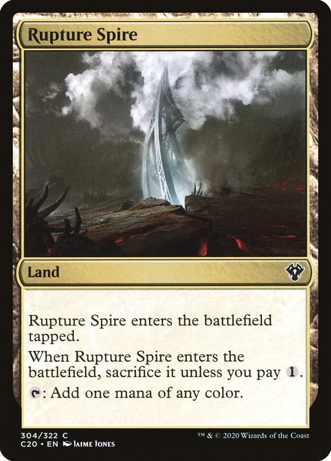 Rupture Spire [Commander 2020] 304