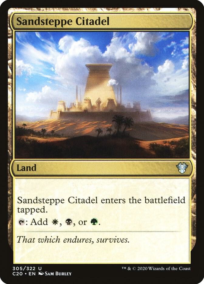 Sandsteppe Citadel [Commander 2020] 305