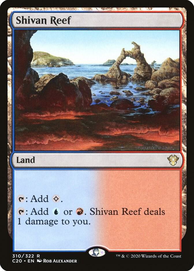 Shivan Reef [Commander 2020] 310
