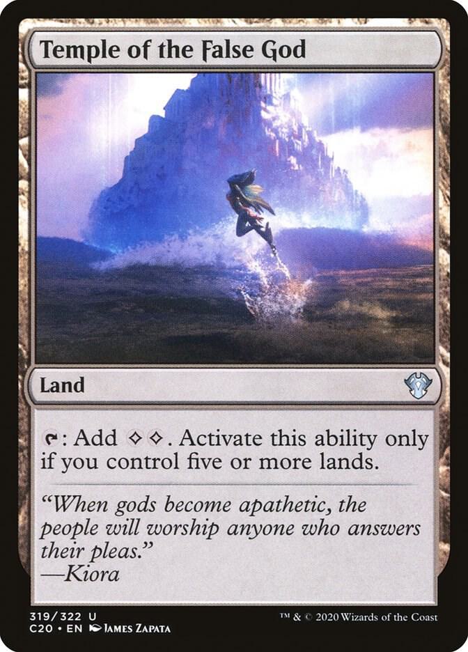 Temple of the False God [Commander 2020] 319