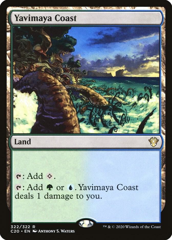 Yavimaya Coast [Commander 2020] 322