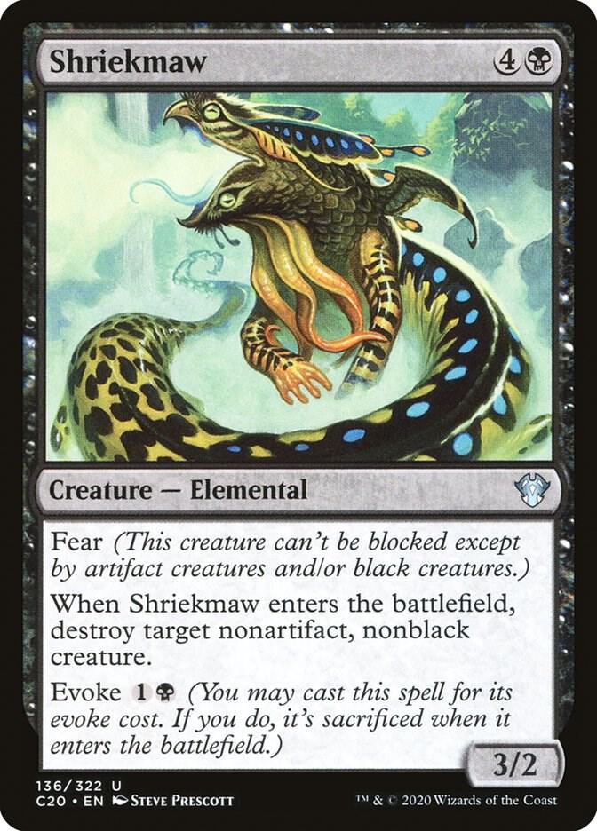 Shriekmaw [Commander 2020] 136