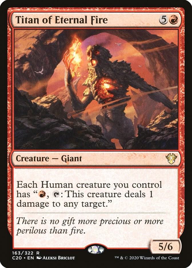 Titan of Eternal Fire [Commander 2020] 163