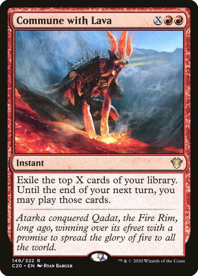 Commune with Lava [Commander 2020] 149