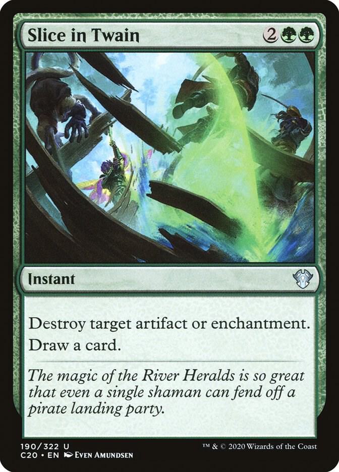 Slice in Twain [Commander 2020] 190