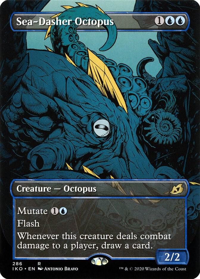Sea-Dasher Octopus (Showcase) [Ikoria: Lair of Behemoths] 286