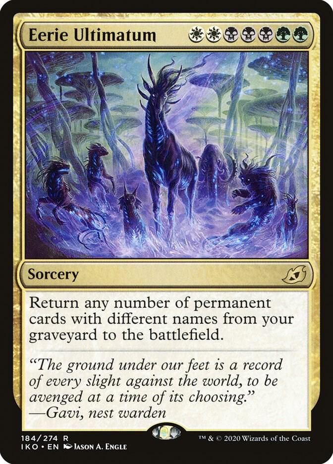 Eerie Ultimatum [Ikoria: Lair of Behemoths] 184