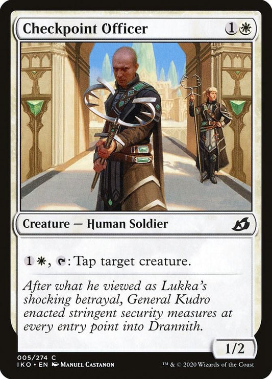 Checkpoint Officer [Ikoria: Lair of Behemoths] 5