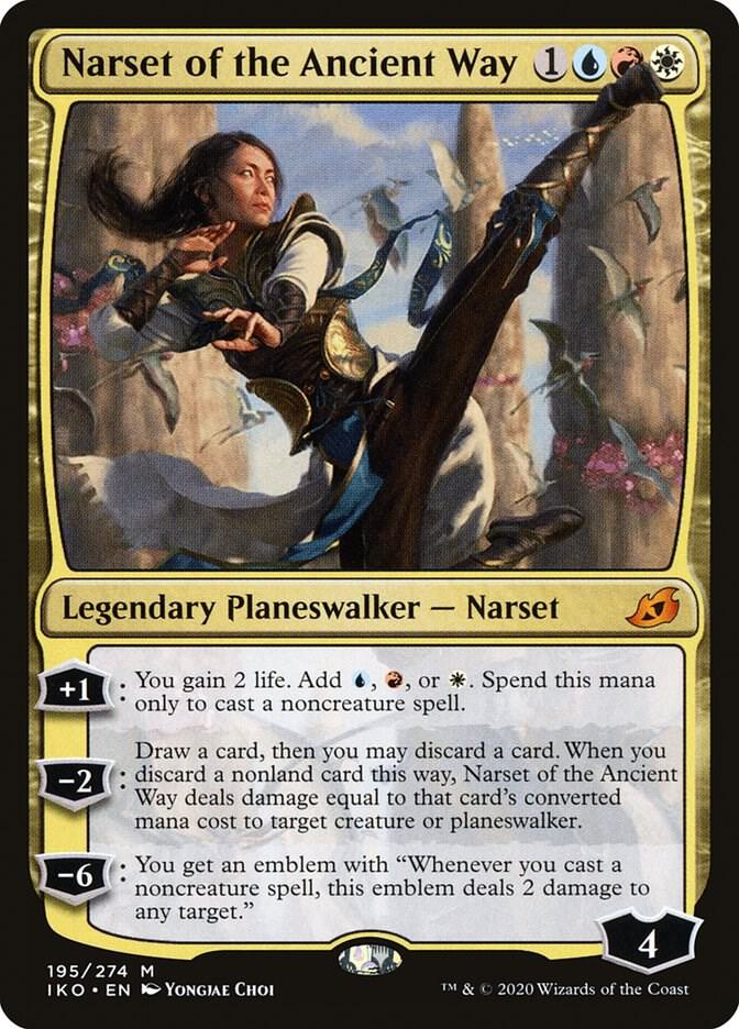 Narset of the Ancient Way [Ikoria: Lair of Behemoths] 195