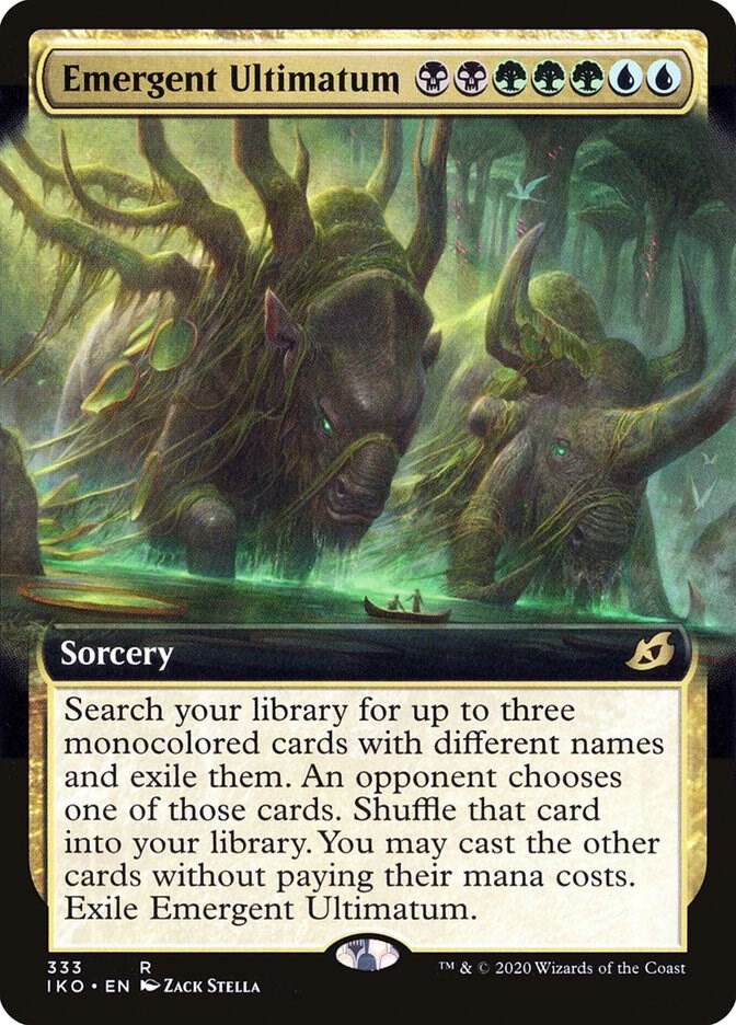 Emergent Ultimatum (Extended Art) [Ikoria: Lair of Behemoths] 333