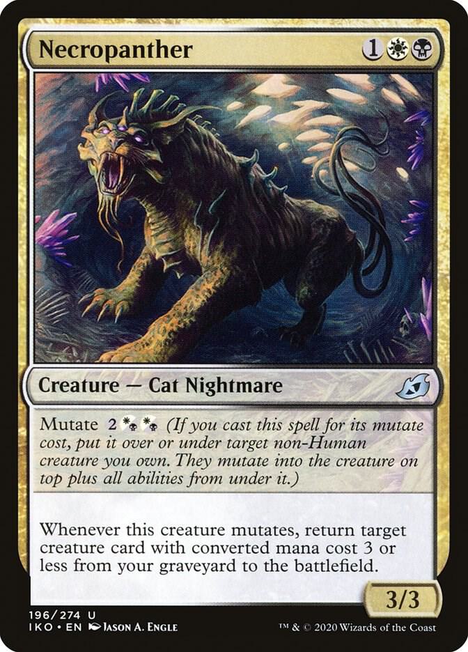 Necropanther [Ikoria: Lair of Behemoths] 196