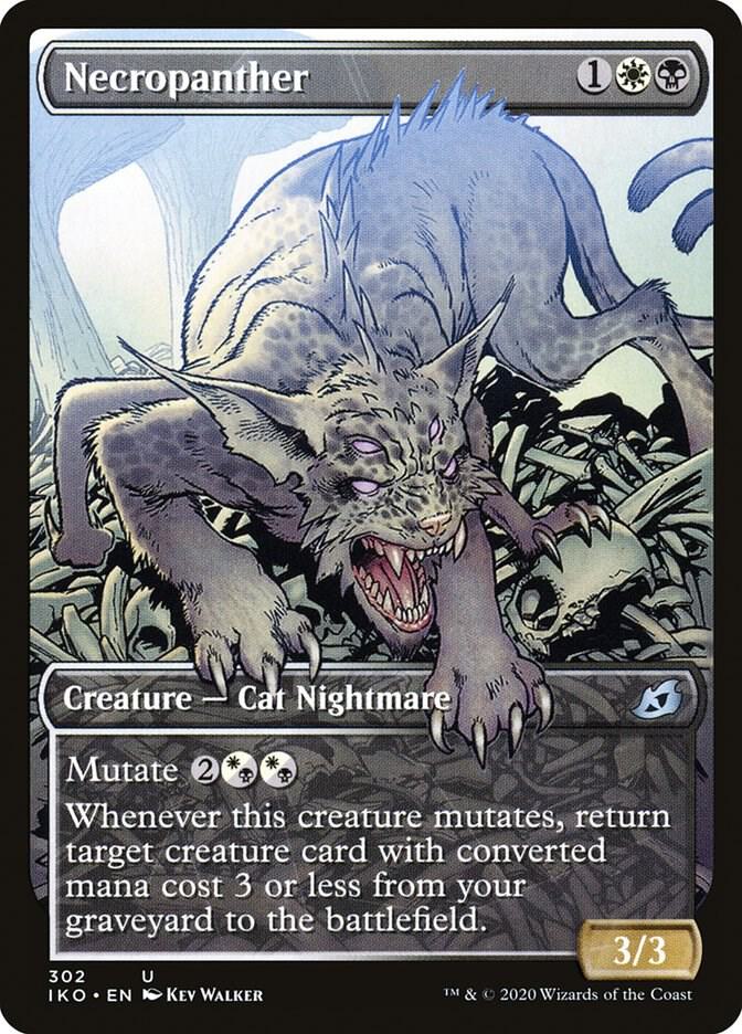 Necropanther (Showcase) [Ikoria: Lair of Behemoths] 302