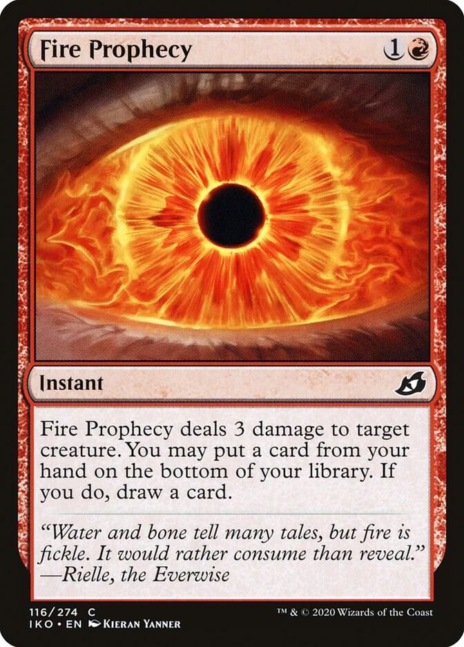 Fire Prophecy [Ikoria: Lair of Behemoths] 116