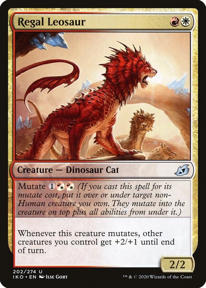 Regal Leosaur [Ikoria: Lair of Behemoths] 202