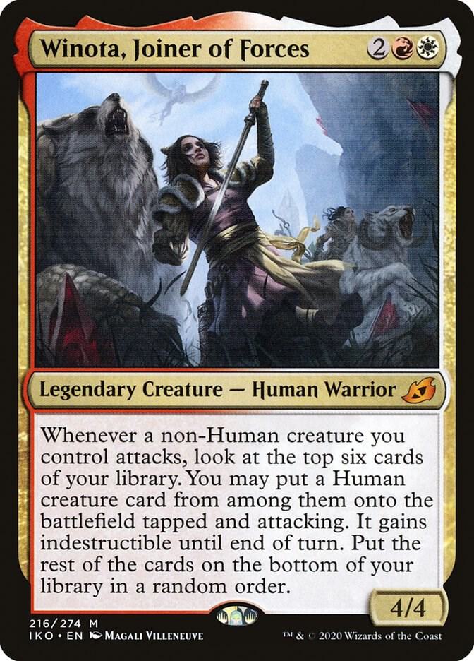 Winota, Joiner of Forces [Ikoria: Lair of Behemoths] 216