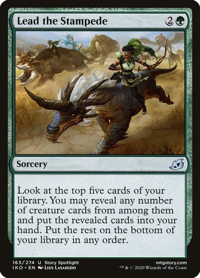 Lead the Stampede [Ikoria: Lair of Behemoths] 163