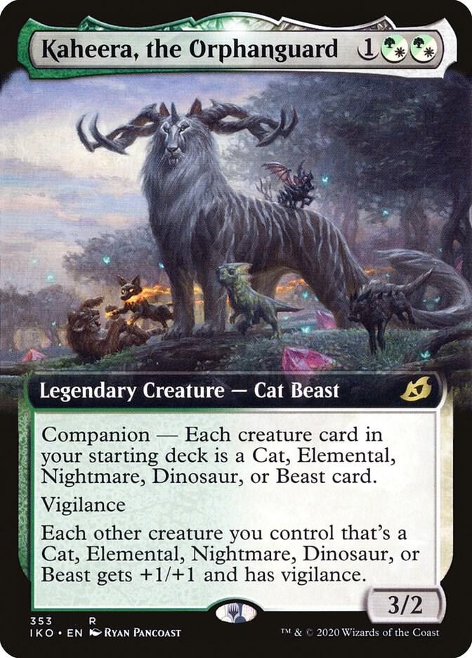 Kaheera, the Orphanguard (Extended Art) [Ikoria: Lair of Behemoths] 353