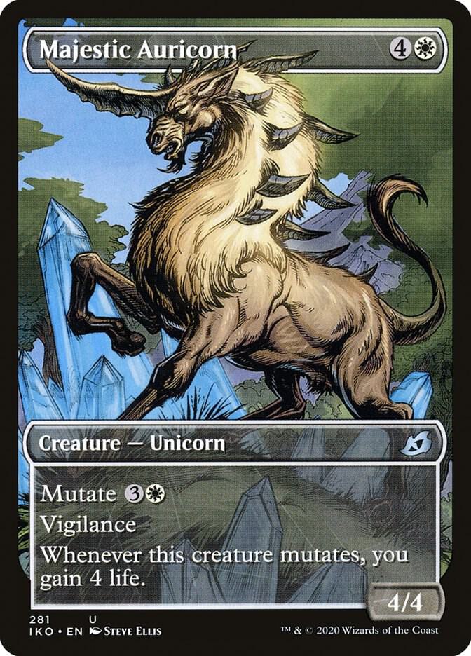 Majestic Auricorn (Showcase) [Ikoria: Lair of Behemoths] 281