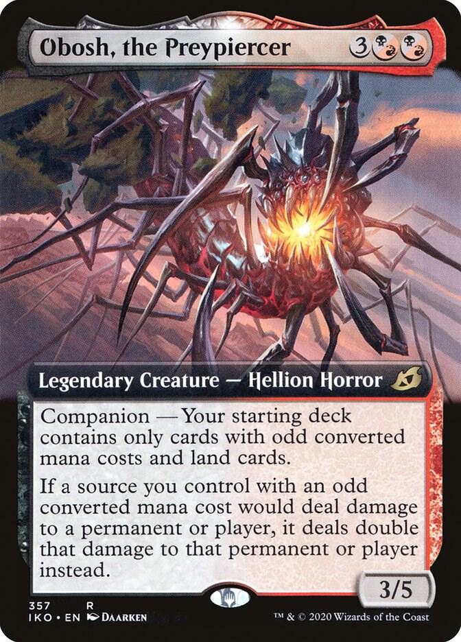 Obosh, the Preypiercer (Extended Art) [Ikoria: Lair of Behemoths] 357