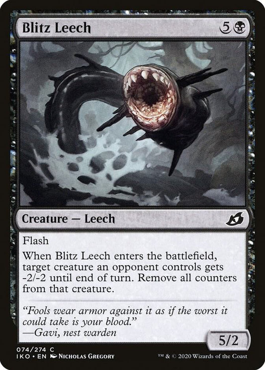 Blitz Leech [Ikoria: Lair of Behemoths] 74