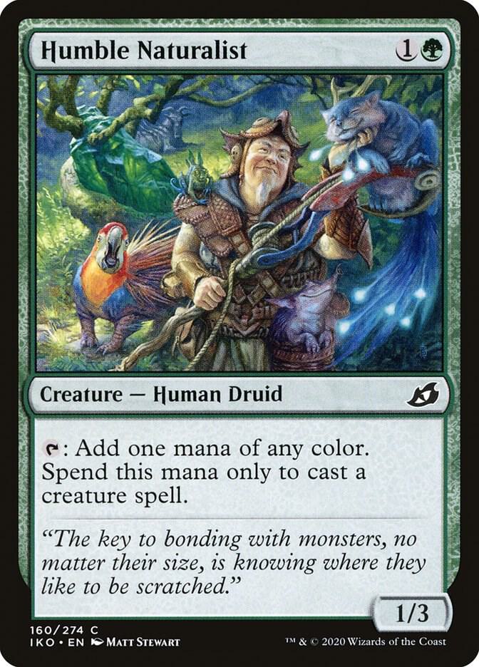 Humble Naturalist [Ikoria: Lair of Behemoths] 160