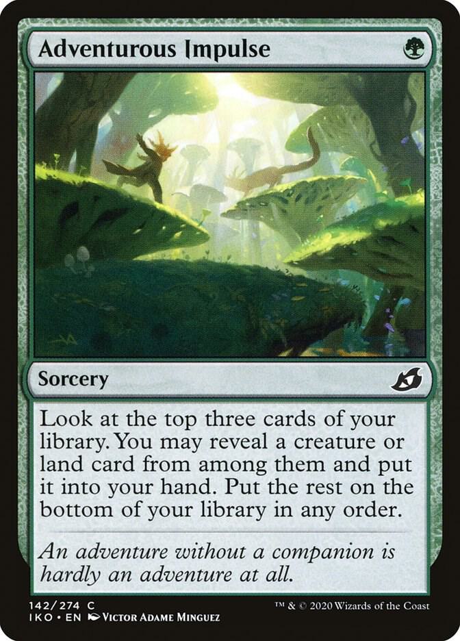 Adventurous Impulse [Ikoria: Lair of Behemoths] 142