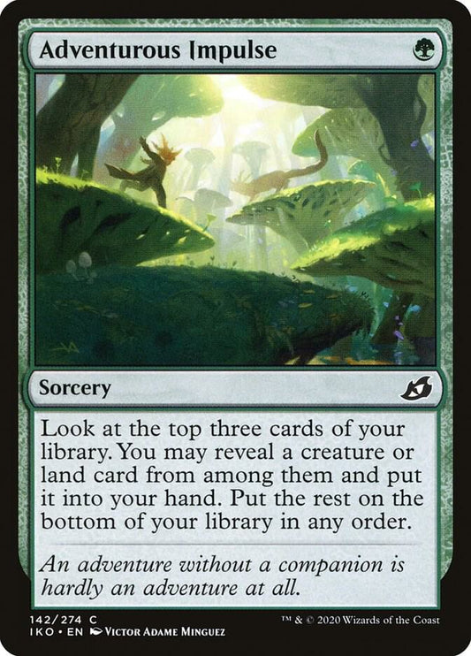 Adventurous Impulse [Ikoria: Lair of Behemoths] 142