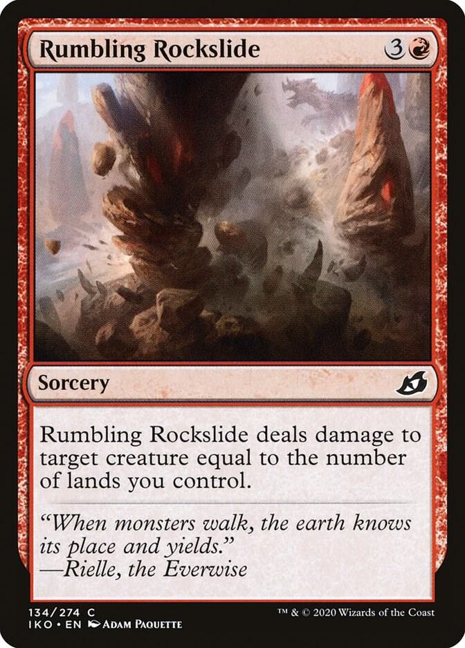 Rumbling Rockslide [Ikoria: Lair of Behemoths] 134