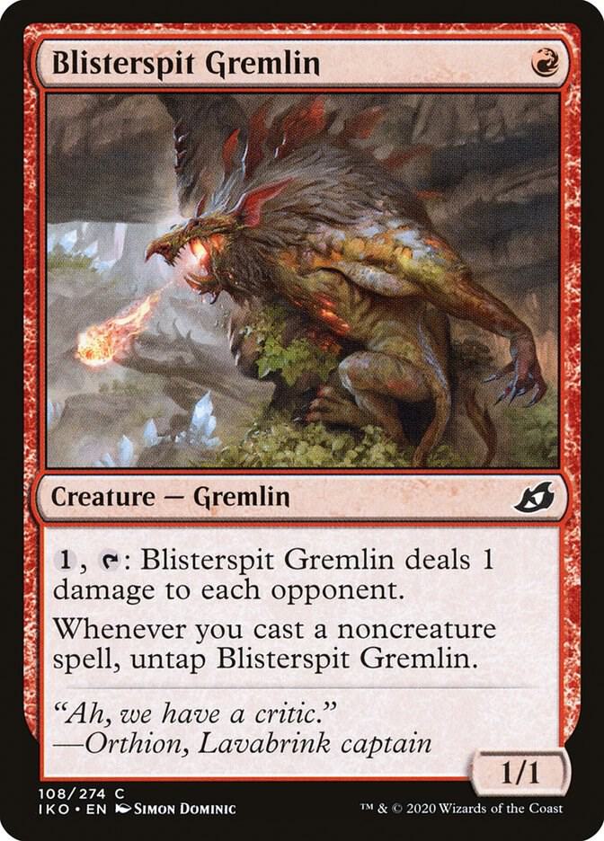 Blisterspit Gremlin [Ikoria: Lair of Behemoths] 108
