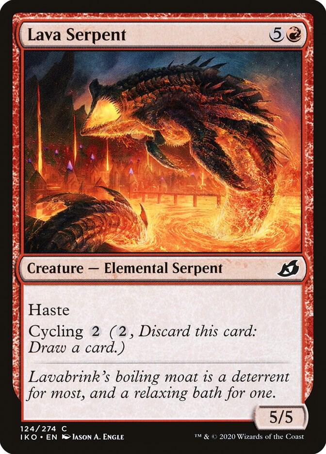 Lava Serpent [Ikoria: Lair of Behemoths] 124