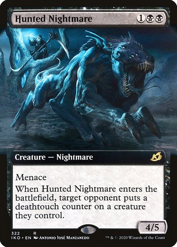 Hunted Nightmare (Extended Art) [Ikoria: Lair of Behemoths] 322