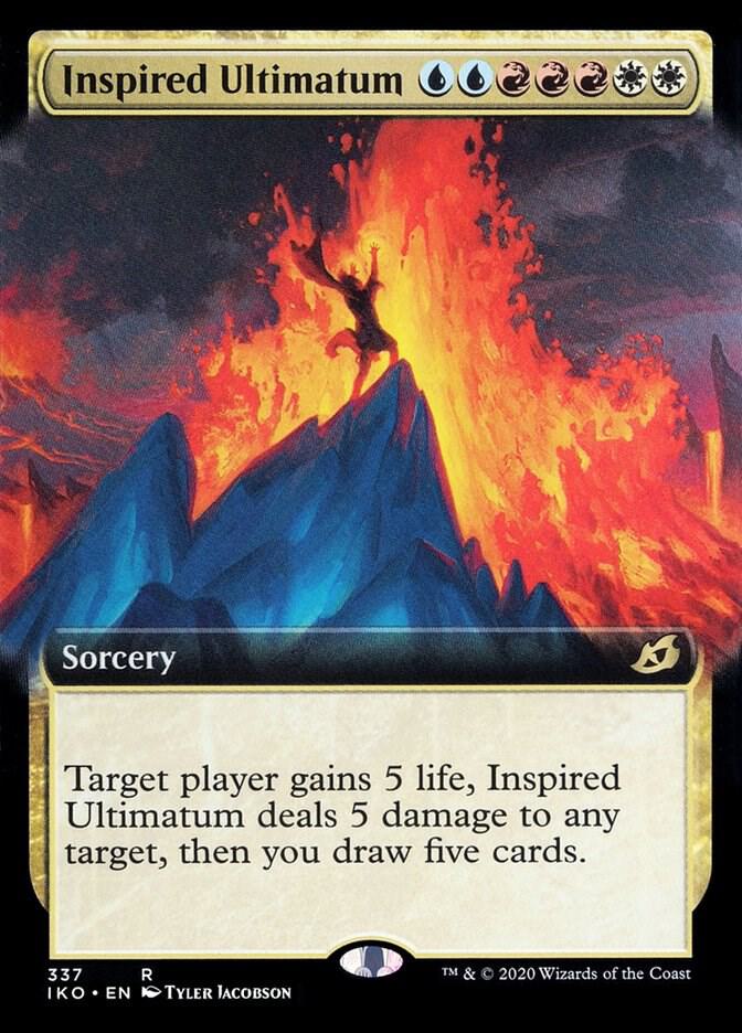 Inspired Ultimatum (Extended Art) [Ikoria: Lair of Behemoths] 337
