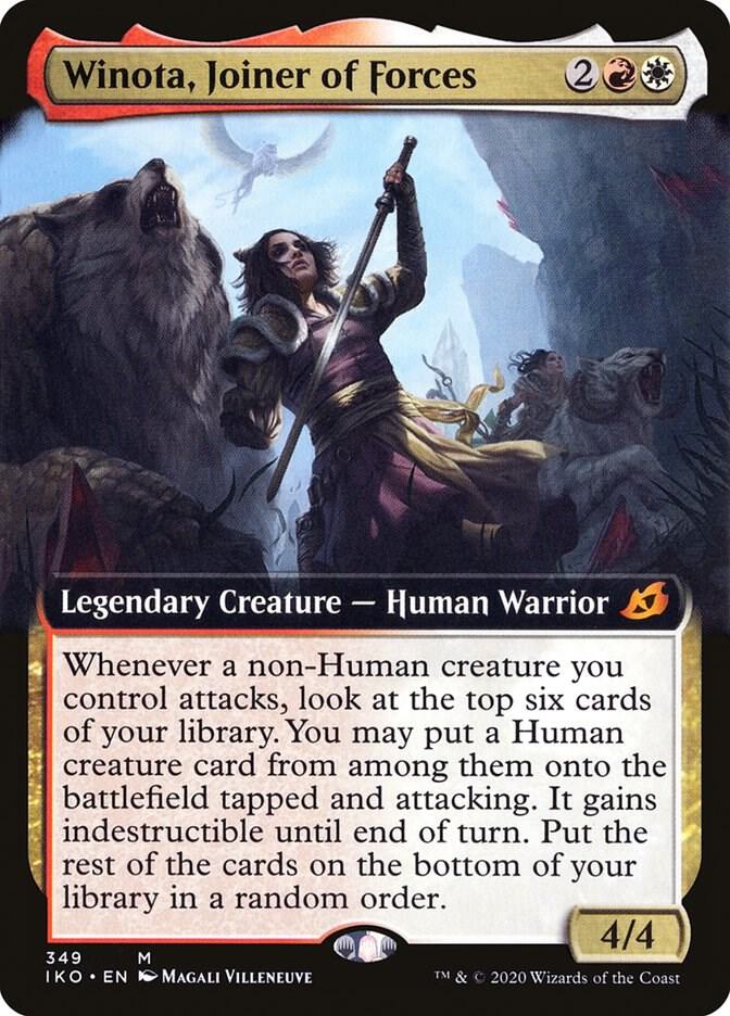 Winota, Joiner of Forces (Extended Art) [Ikoria: Lair of Behemoths] 349